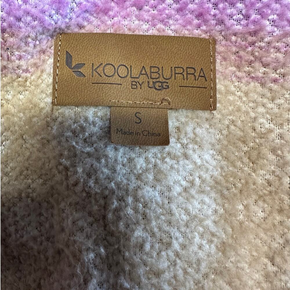 Kookaburra By Ugg Colorful Soft Sherpa Open Front… - image 5